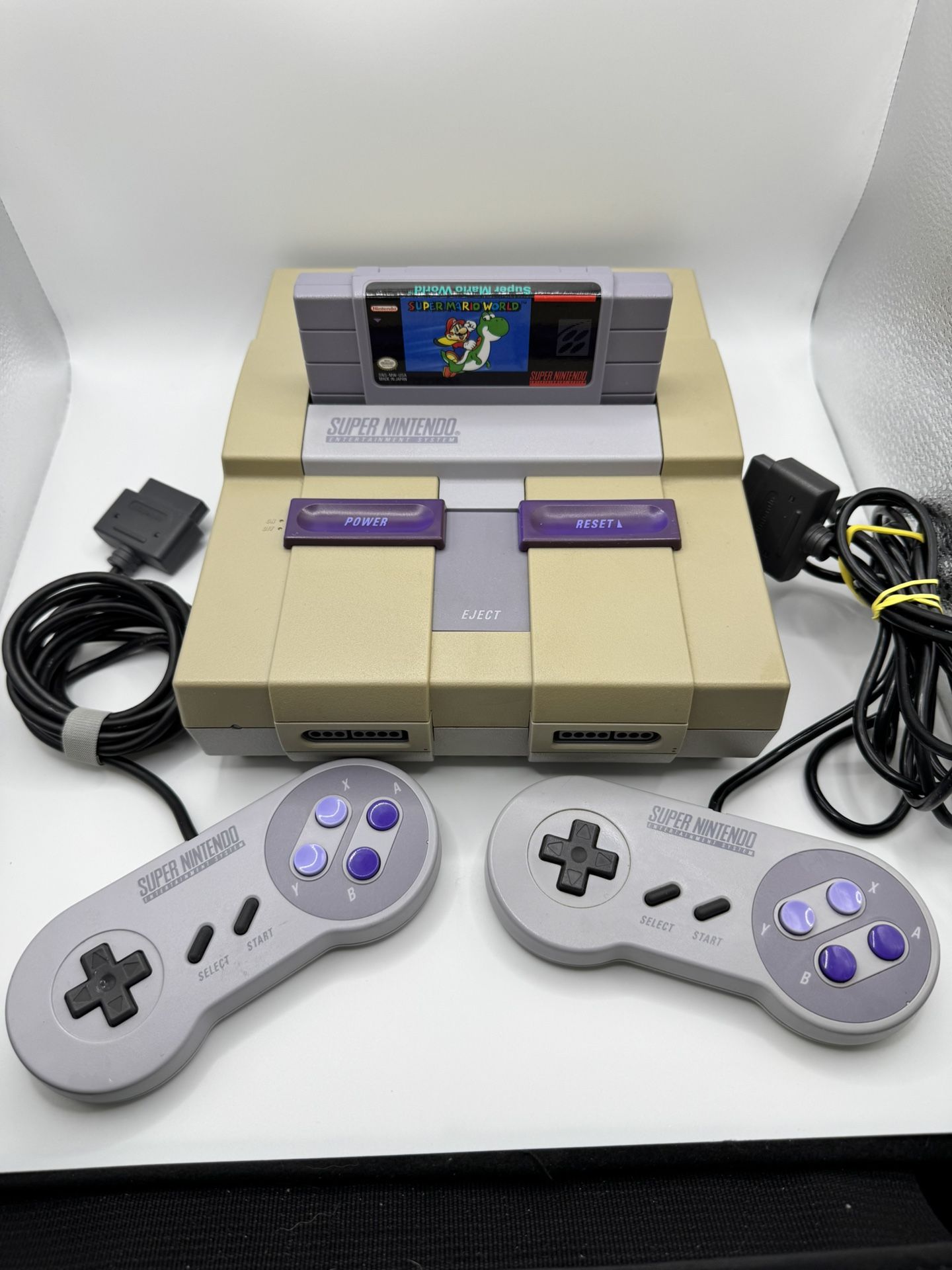 Super Nintendo SNES Console W/Games