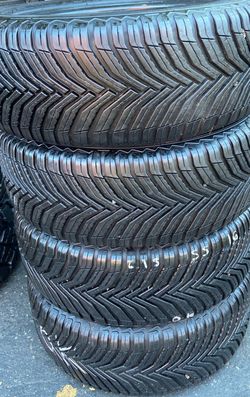 4 Llantas Usadas Michelin Crossclimate 215/55/16 $250 las 4