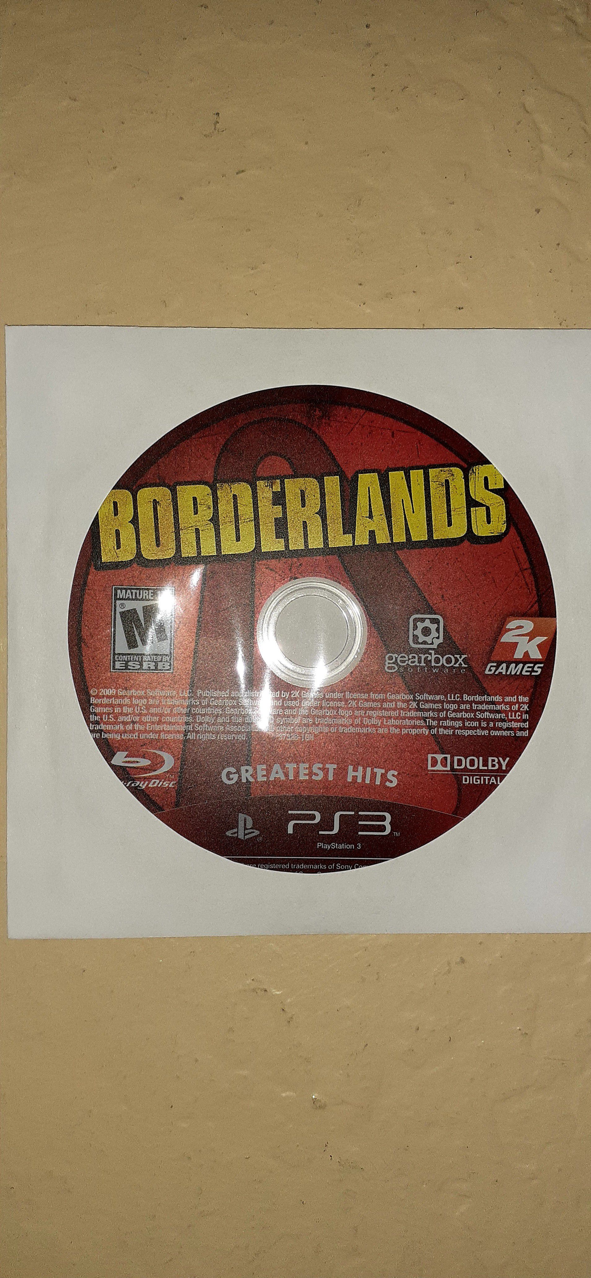 PS3 Borderlands