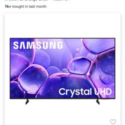 70in Samsung Crystal UHD TV