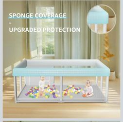 Hiaksedt Large Baby Playpen 65x50 Inch, PlayPen for Babies and Toddlers
