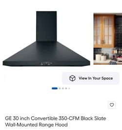 GE 30 inch Wall-Mounted Range Hood