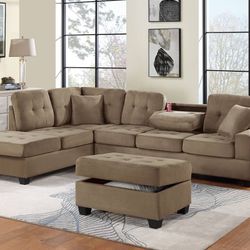 sectional With Ottoman 