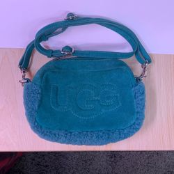 UGG Janey II Suede & Shearling Green 