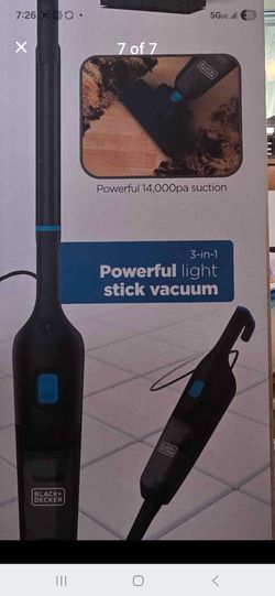 Black & Decker Power Series 3-N-1 Stick Vacuum