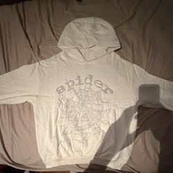 White Spider Hoodie (medium)