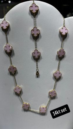 14k Trébol 🍀 Set