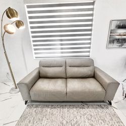 Leather Loveseat Sofa