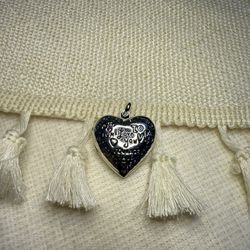 925 Sterling Silver Heart Locket Pendant “Mom You Mean So Much” Love Keepsake