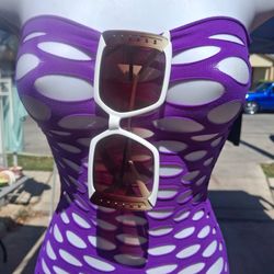Swimsuit Tops  $8. Each Sunglasses $8 ch
