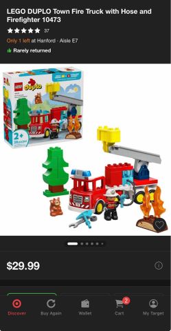 Fire truck Lego duplo