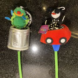 Two Jack-in-the-Box Plush Toys