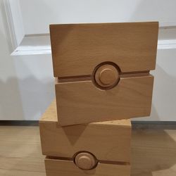 Pokemon Card Solid Wood Deck Boxes