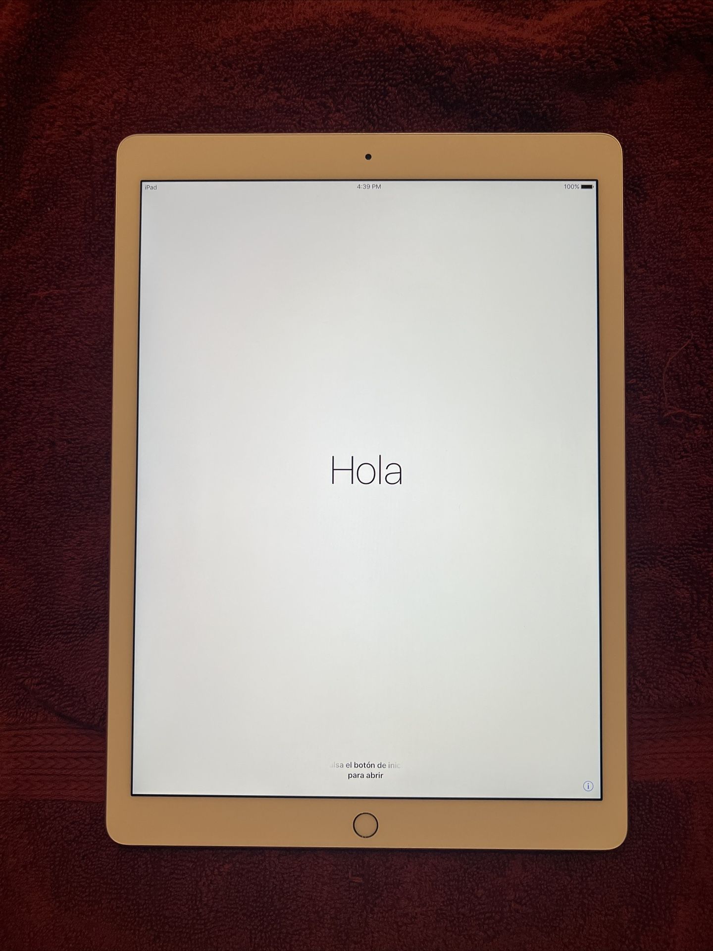 iPad Pro 12.9” 256GB Wi-Fi 2nd Gen