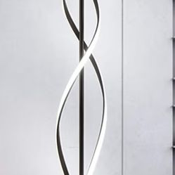 Dimmable Spiral Floor Lamp