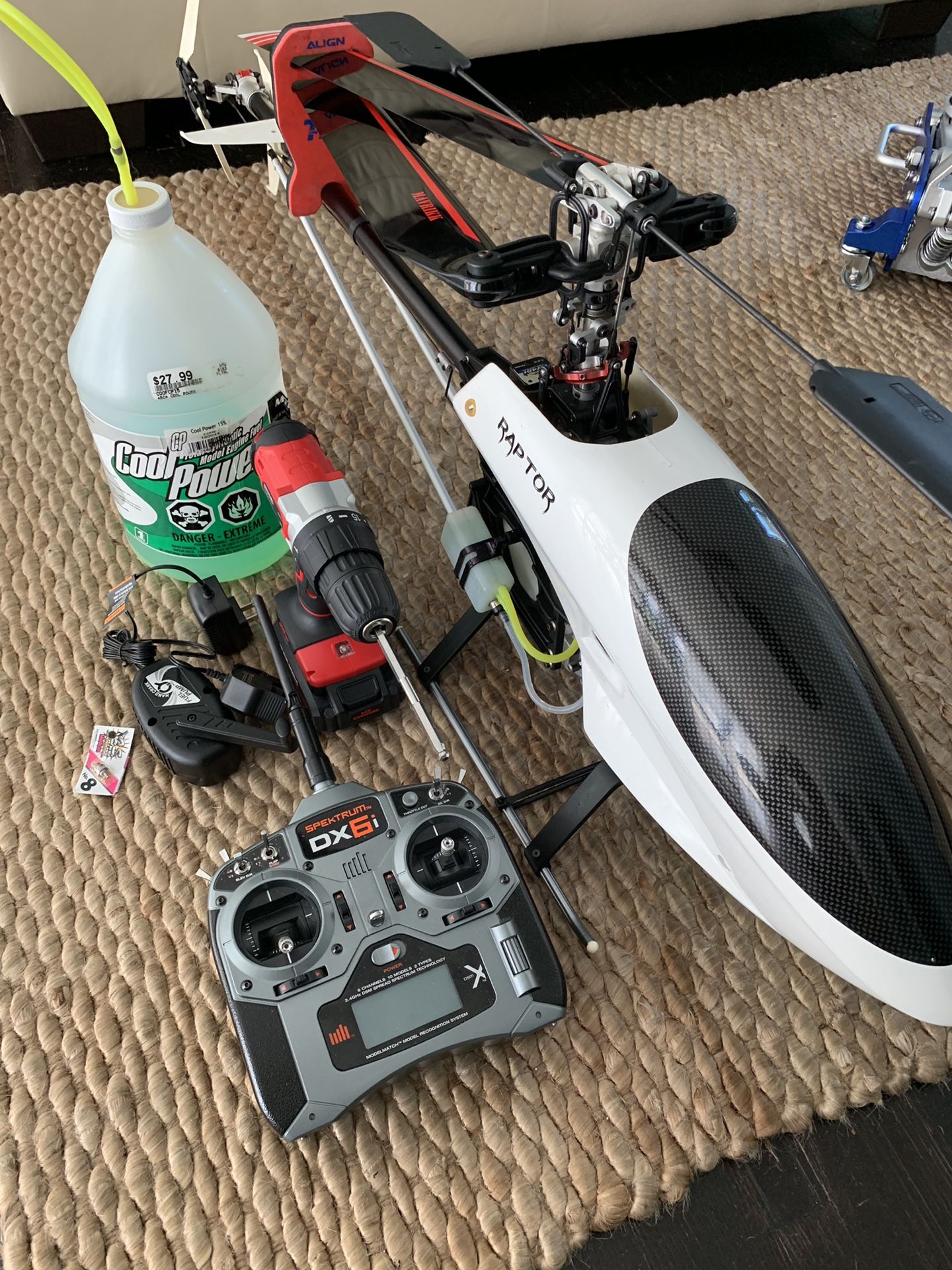 Raptor 50 V2 helicopter