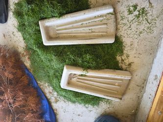 Concrete downspouts 2 Still available