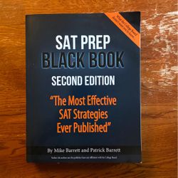 SAT Prep Black Book Second Addition