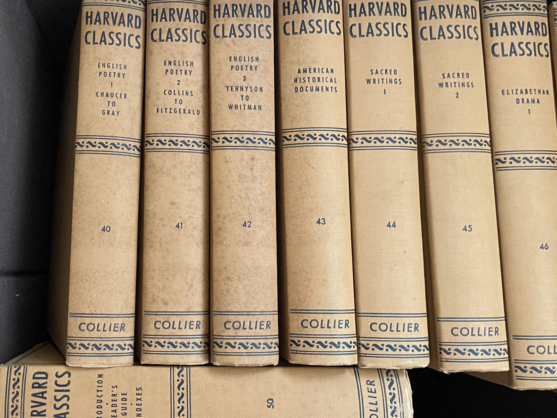 Harvard Classics Five-Foot Shelf of Books Complete