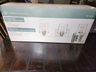 Cordelia Lighting 3-Light Vanity Fixture