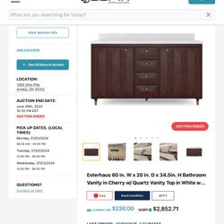 BIG SALE BRAND NEW BATHROOM VANITY  %75 Off