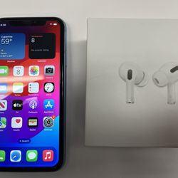 iPhone XR And AirPods 
