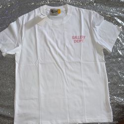 Pink And White Gallery Dept. Tee