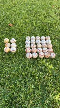 Practice Baseballs