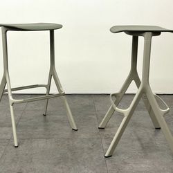 3 Designer Barstools, Benjamin Hubert for Allermuir