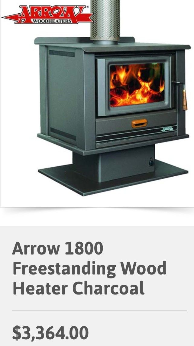 ARROW: Freestanding 2400 Wood Heater