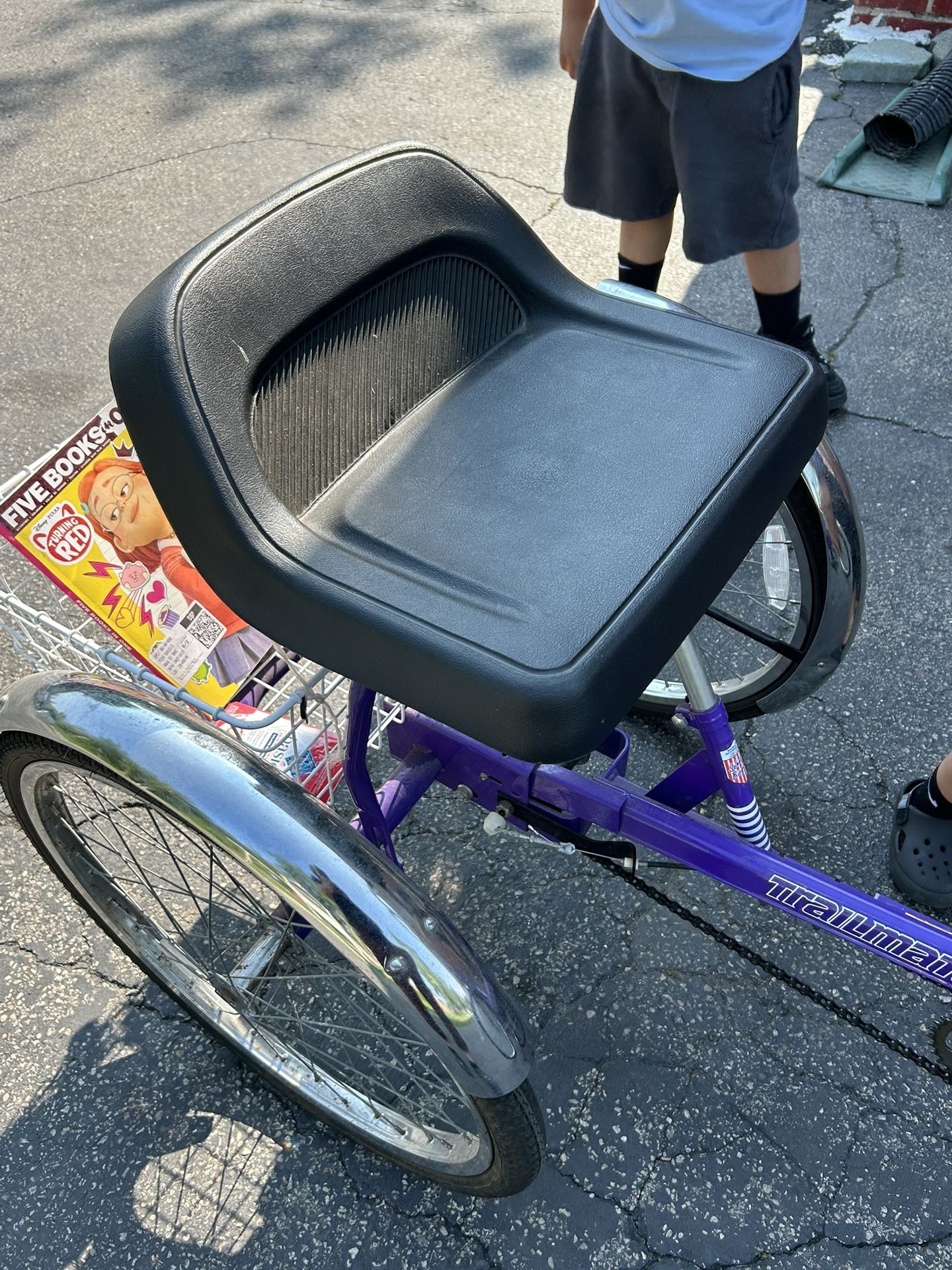 Bicicleta Con Parilla Trasera