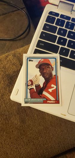 Kim batiste baseball card