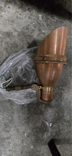 Vintage Industrial Style Lamp Light KIM LIGHTING Copper Bronze Outdoor Indoor