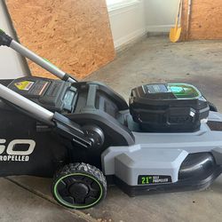 EGO POWER+ 56V 21inch Cordless Self Propelled Lawn mower 