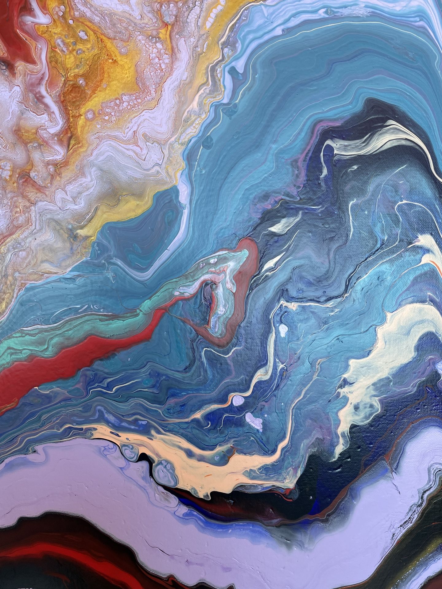 Mystic groove - Painting