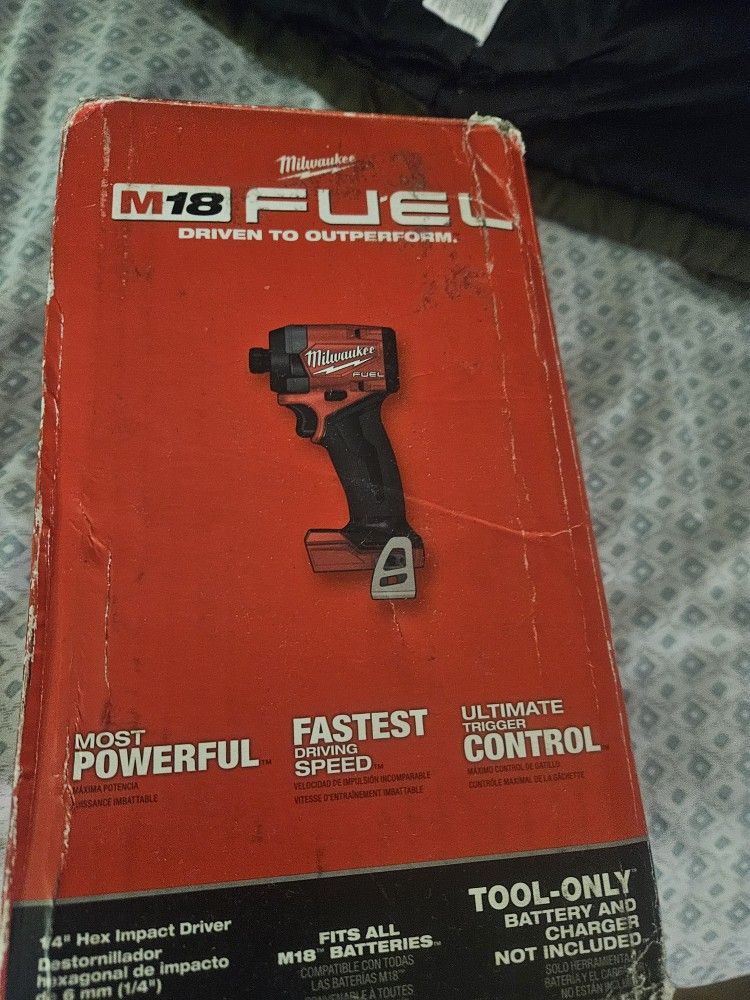 Milwaukee m18 impact driver. brand new in box