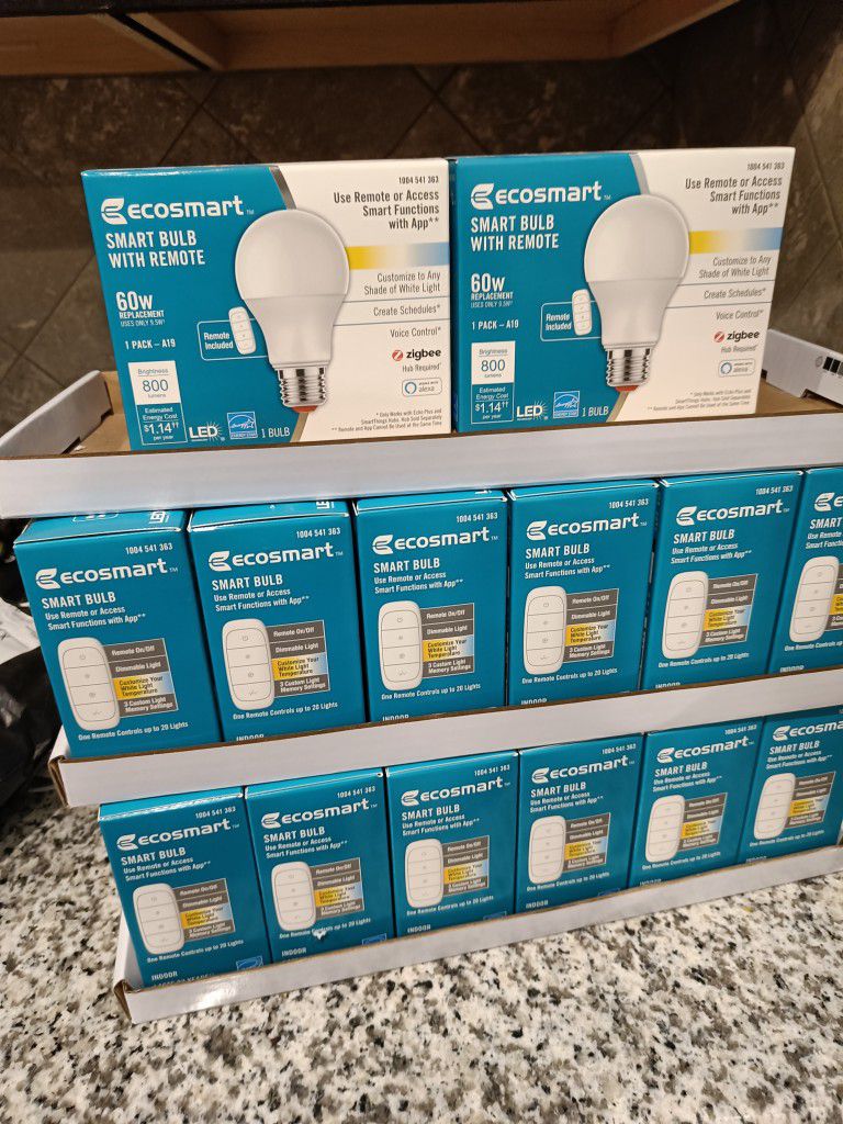 Ecosmart Smart Bulbs With Remote