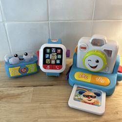 Fisher Price Headphones, Camera, & Smart Watch