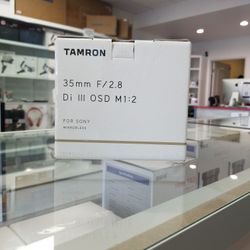 Tamron 35mm F2.8 For Sony E ☆ Holiday Sale ☆ 6 Year Warranty
