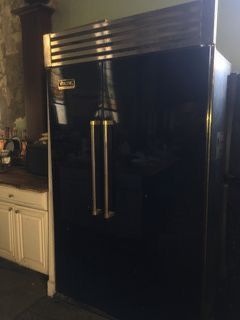 VINTAGE VIKING KITCHEN IN BLACK BRASS
