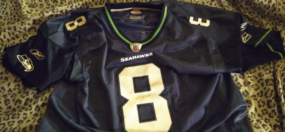 New #12 Seattle Seahawk Jersey Women's Size Small Asset-backed #8 Jersey When The Men Size Medl