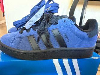 Adidas Campus Sneakers Blue Suede