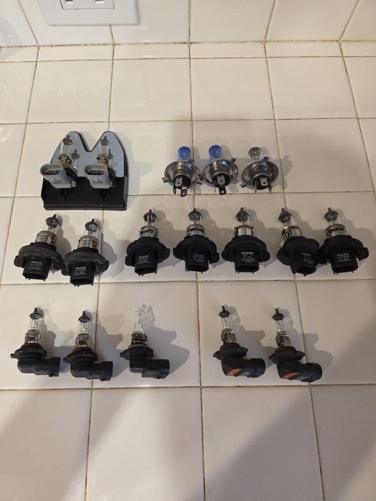 Headlight halogen bulbs.