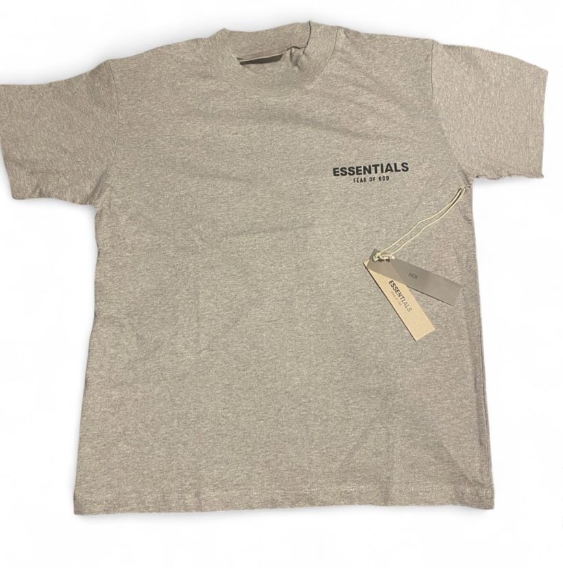 Essentials Fear of God Heather Grey T-Shirt – Size XS