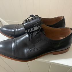 Men’s Black Leather Dress Shoes