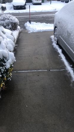 Snow Plow Drive Way Cleaning