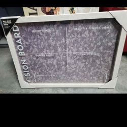large 19 by 24 inch dry erase vision board new
