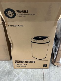 (20 available) 😍 Ninestars 21.1 Gallon Motion Sensor Trash Can DZT-80-4