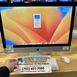 Apple 27” iMac - 4.2 Quad Core i7 - 16GB of RAM - 1.03TB Fusion Drive - 2017