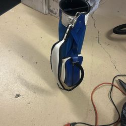 Vintage Jones small golf bag either a Sunday bag or Jr golf bag